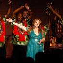 Mari Boine with Madosini and Abaqondisi Brothers in concert in Cape Town i (Photo: Lise Åserud / Scanpix)